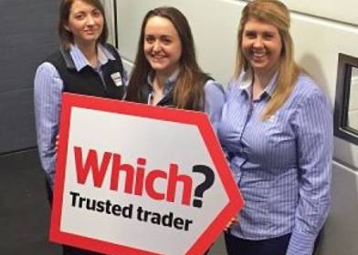 Ballymena Garage Door Manufacturer awarded Trusted Trader Accreditation by Which?