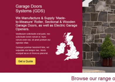 Garage Door Systems Launch New Website