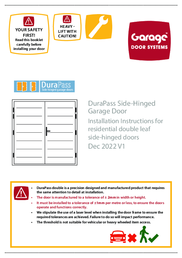 DuraPass Insulated Fitting Instructions