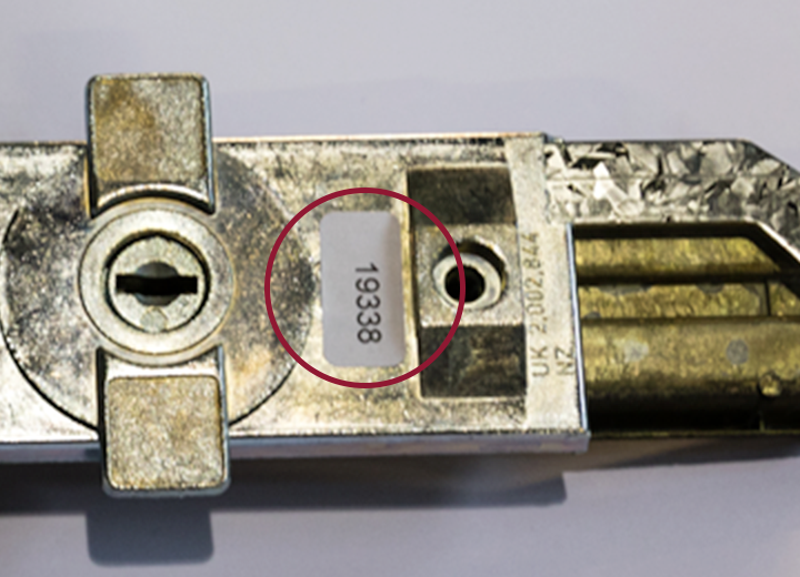 Replacement number old style lock 2x