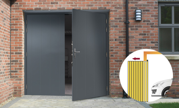 Garage Door Systems Ballymena DuraPass Side Hinged Navigation