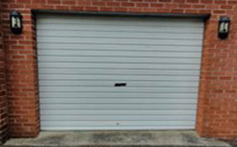 Garage Door Systems Black DuraRoll Before