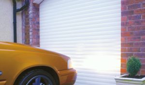 ThermaRoll Insulated Roller Garage Door in white