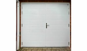 Garage Door Systems Ballymena DuraPass Double White Insulated