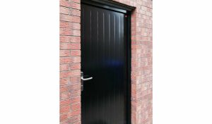 Garage Door Systems Ballymena DuraPass Single Black