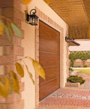 Garage Door Systems Ballymena DuraTherm Sectional Golden Oak