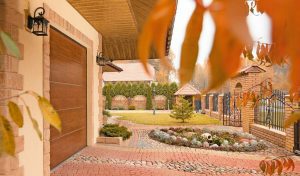 Garage Door Systems Ballymena DuraTherm Sectional L Rib Golden Oak