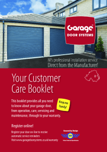 Screenshot of GDS NI Customer Care Booklet May 2022